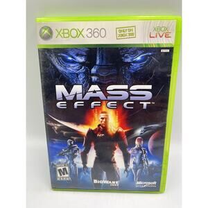 Mass Effect (Microsoft Xbox 360, 2007) CIB Complete Tested and Working
